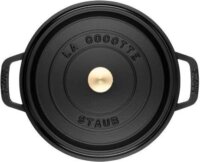 Zwilling 40509-310-0 Cocotte Öntöttvas Lábas Ø 26cm 5,2L - Fekete