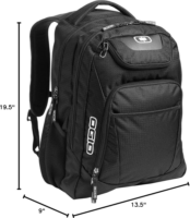 OGIO Excelsior 17" Laptop táska - Fekete