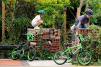 Huffy 21404W Minecraft Gyermek Kerékpár 16" - Zöld