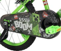 Huffy 21404W Minecraft Gyermek Kerékpár 16" - Zöld