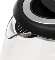 Mesko MS 1307 Vízforraló 1.8L 1500W - Átlátszó / Fekete