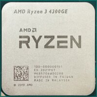 AMD Ryzen 3 4300GE 3.5 GHz AMD AM4 Processzor - Tray