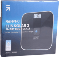 Renpho Scale Elis Solar 2 Okos személymérleg Max 180kg - Fekete