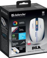 Defender MM-282 RF Wireless Gaming Egér - Fehér/Kék