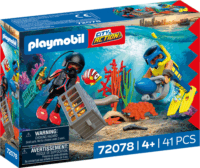 Playmobil 72078 City Action - Rendőrbúvár Kincsekkel