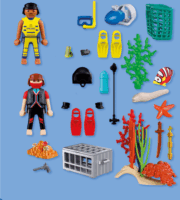 Playmobil 72078 City Action - Rendőrbúvár Kincsekkel