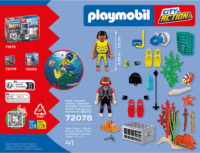 Playmobil 72078 City Action - Rendőrbúvár Kincsekkel