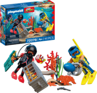 Playmobil 72078 City Action - Rendőrbúvár Kincsekkel