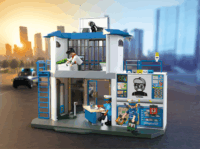 Playmobil 71784 City Action - Rendőrőrs Körözési Szobával