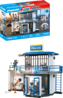 Playmobil 71784 City Action - Rendőrőrs Körözési Szobával