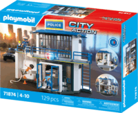 Playmobil 71784 City Action - Rendőrőrs Körözési Szobával