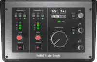 Solid State Logic SSL2+ MKII 2 x 2 USB-C Audio Interfész - Fekete