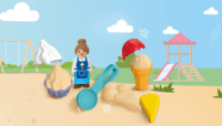 Playmobil 72006 Junior - Homokfagylaltozó