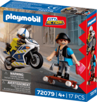 Playmobil 72079 City Action - Motoros Üldözés