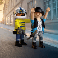 Playmobil 72079 City Action - Motoros Üldözés