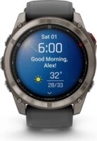 Garmin Fēnix 8 Pro Érintőképernyős Sport Okosóra 51mm - Grafitszürke / Titanium