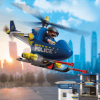 Playmobil 72080 City Action - Rendőrségi Helikopter