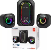 BLOW 66-399# 2.1 PC Hangszóró Rendszer Mélynyomóval - Fekete