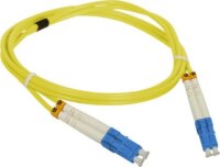 Alantec FOC-LCLC-9SMD-1 Optikai Patch Kábel LC Duplex 1m - Sárga