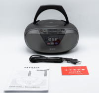 Aiwa BBTU-400BK Bluetooth / MP3 / FM Asztali Rádió - Fekete