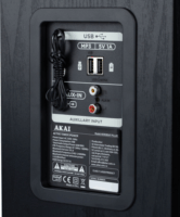 Akai Aerobeat Pillar 2.0 Bluetooth Aktív Torony Hangszóró 60 Watt - Fekete