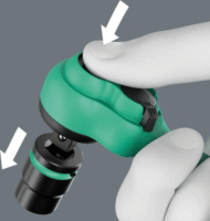 Wera 8010 A Zyklop Comfort Racsnis hajtókar 1/4 144 mm