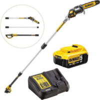 DeWalt DCMPS567P1 Akkumulátoros Teleszkópos magassági Ágvágó Láncfűrész 18V