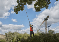 DeWalt DCMPS567P1 Akkumulátoros Teleszkópos magassági Ágvágó Láncfűrész 18V