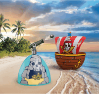 Playmobil 72100 Játéktojás - Kalózok