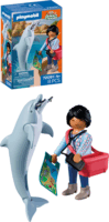 Playmobil 72091 Animals & Friends - Delfin és Látogató