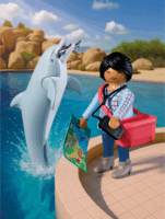 Playmobil 72091 Animals & Friends - Delfin és Látogató