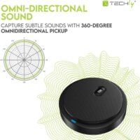 Techly ICC SH-22 Konferencia Mikrofon - Fekete