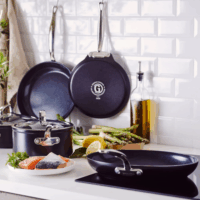 GreenPan Barcelona Pro Halsütő Serpenyő 33cm - Fekete