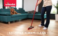 Vileda Pet Pro Always Clean gumisörtés partvisfej - Piros