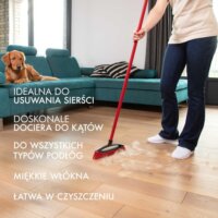 Vileda Pet Pro Always Clean gumisörtés partvisfej - Piros