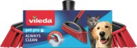 Vileda Pet Pro Always Clean gumisörtés partvisfej - Piros
