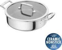 Zwilling 1034500 Peak Tálaló serpenyő Üveg fedéllel 26cm - Inox