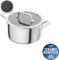 Zwilling 1034507 Peak Rozsdamentes Acél Lábas Üveg fedővel Ø 24cm 5,7L - Inox