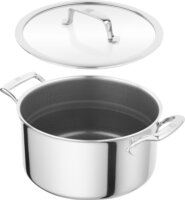 Zwilling 1034507 Peak Rozsdamentes Acél Lábas Üveg fedővel Ø 24cm 5,7L - Inox