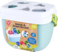 Playgo Toys BIO 12 részes Vödrös formaválogató bébijáték