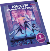 K-Pop Demon Hunters gyűjthető matricák (5db/csomag) - Többféle