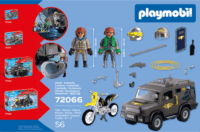 Playmobil 72066 SWAT Jármű és Motor készlet