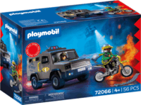 Playmobil 72066 SWAT Jármű és Motor készlet