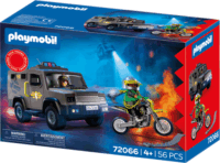 Playmobil 72066 SWAT Jármű és Motor készlet