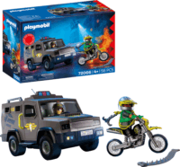 Playmobil 72066 SWAT Jármű és Motor készlet