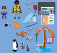 Playmobil 72073 Animals & Friends - Állatkerti Jégexpedíció