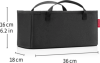 Reisenthel füles Bevásárlótáska rendszerező 18x36 cm - Fekete