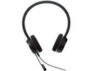 Jabra Evolve 20 MS Vezetékes stereo Fejhallgató headset - Fekete