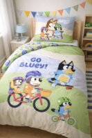 Bluey Ágyneműhuzat garnitúra 140 x 200 cm - Mintás
