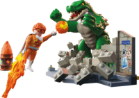 Playmobil 71831 Heroes - Hősök leszámolása az óriásgyíkkal